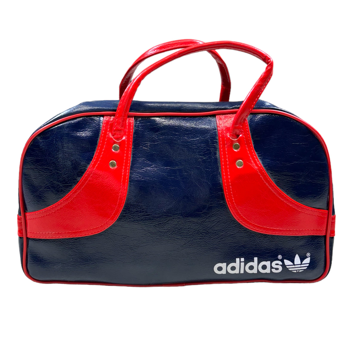 Vintage leather adidas online bag