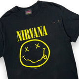 Vintage 1992 Nirvana Smiley Face Tee - L