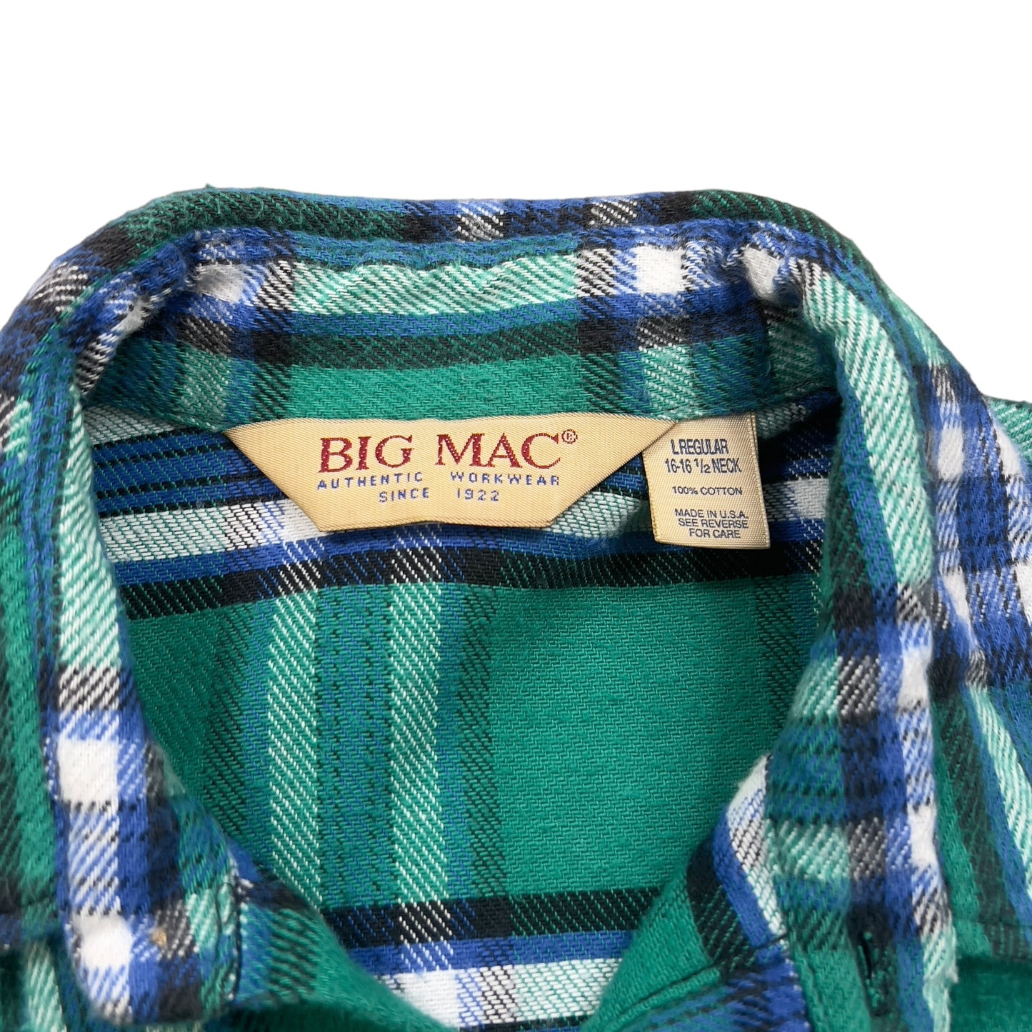 Big Mac Workwear Flannel - XL