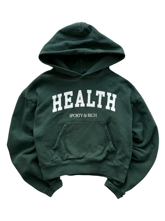 Sporty & Rich Forest Green Health Hoodie