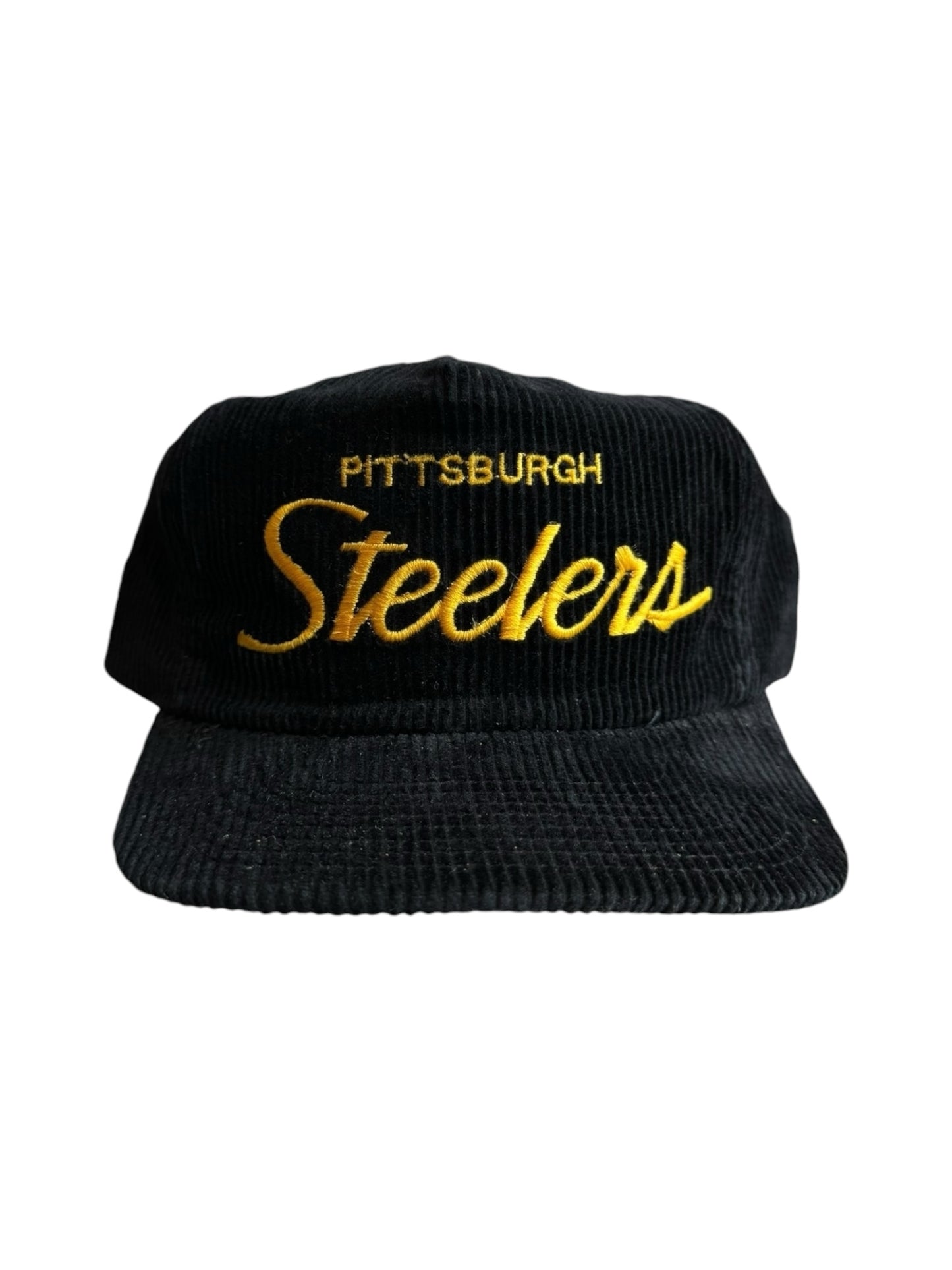 1990s Pittsburgh Steelers Cord Sports Specialties Script