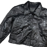 Vintage Leather Cropped Jacket