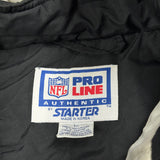 Vintage 90s LA Raiders Starter Pullover Jacket - L