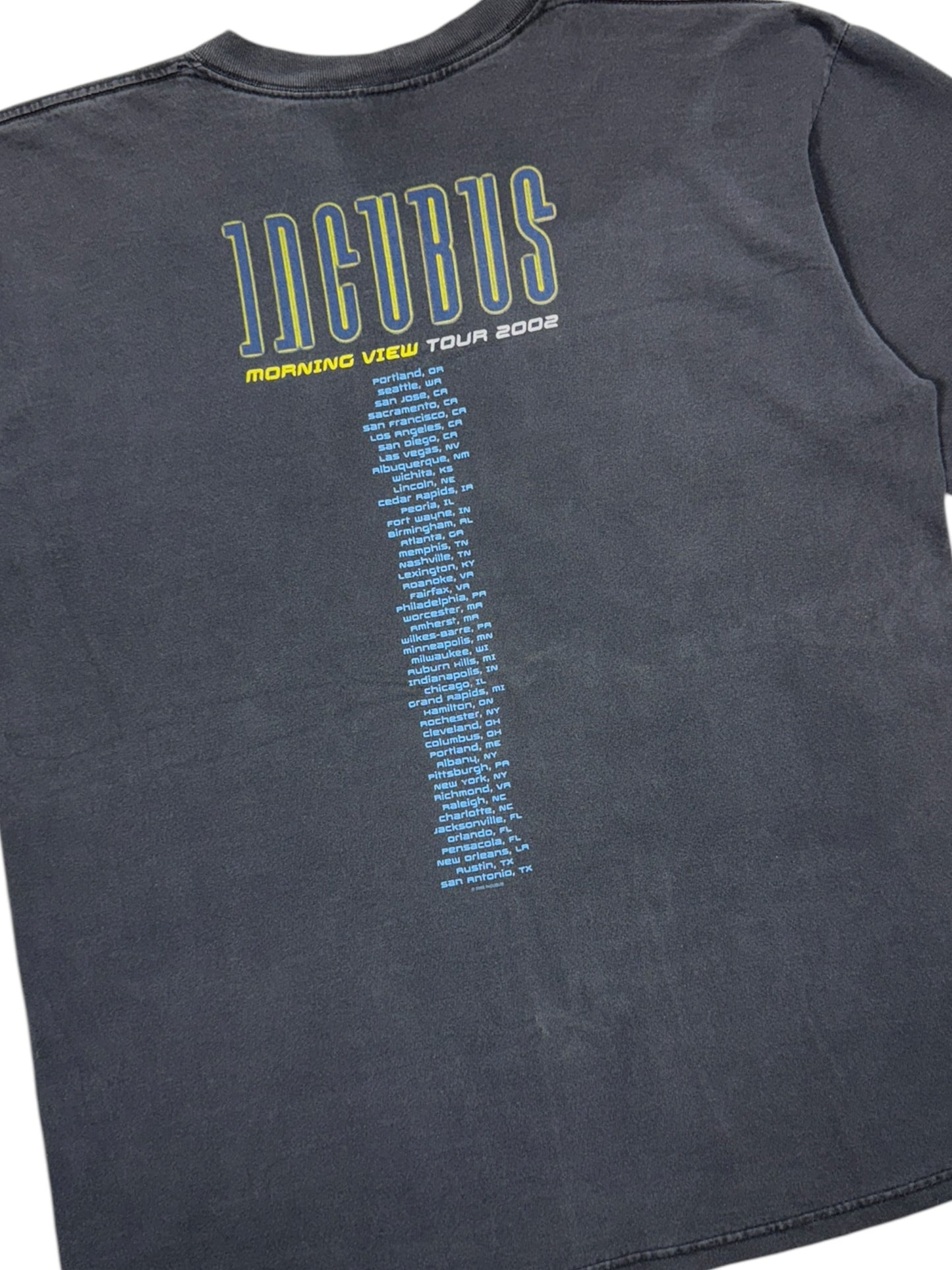 2002 Incubus Morning View Tour Tee - XL