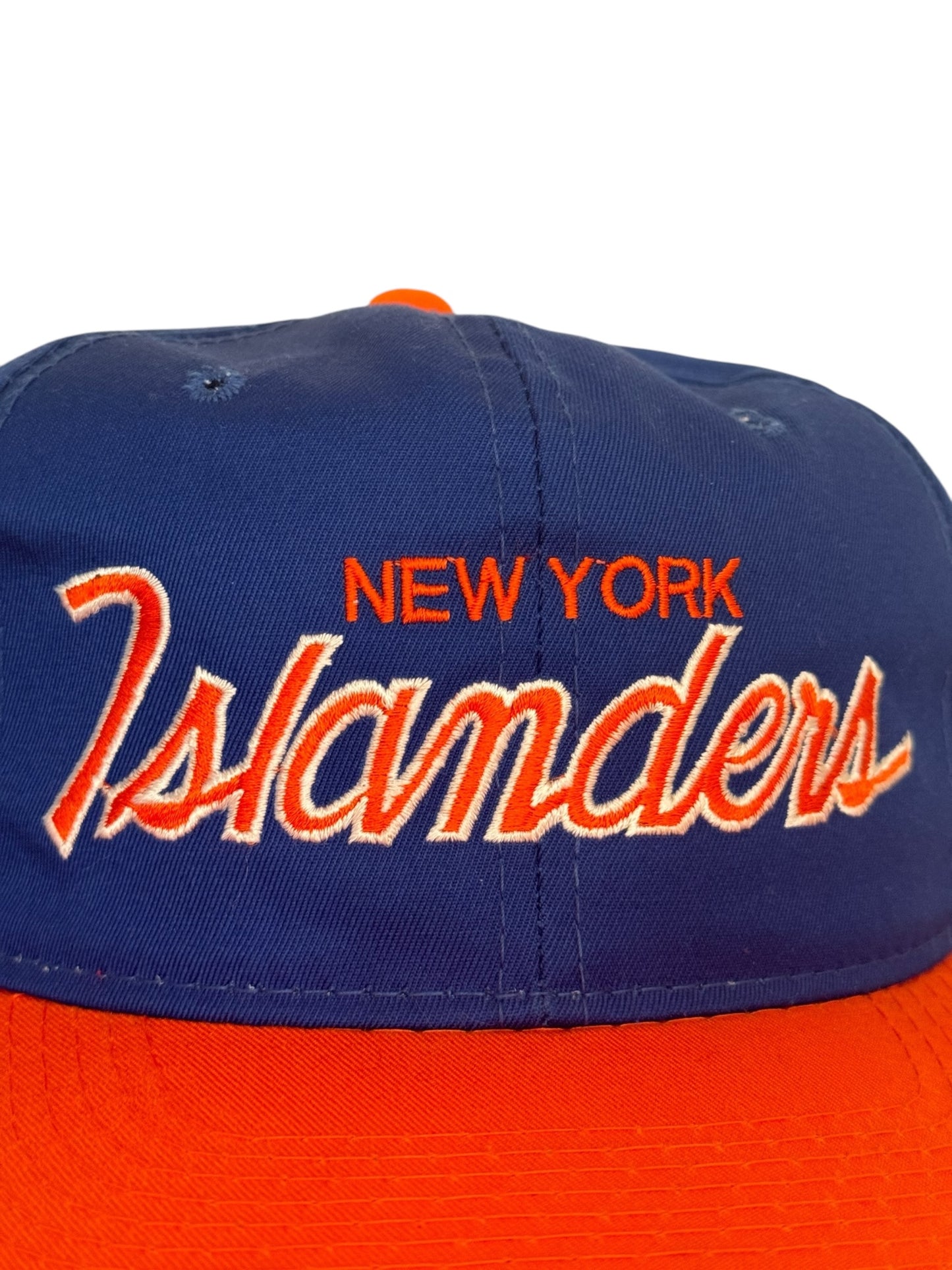 1990s New York Islanders Sports Specialties Script