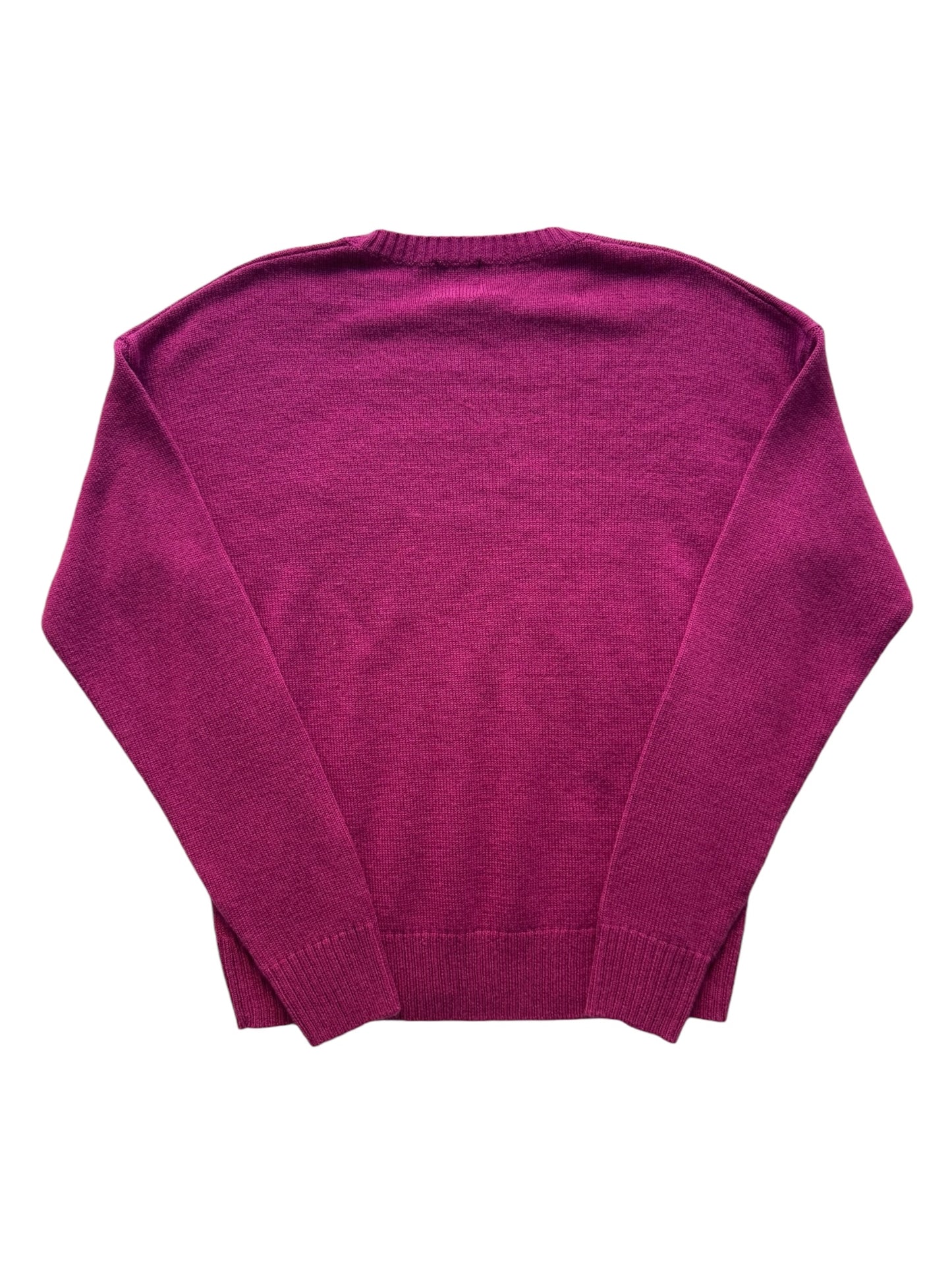 Brain Dead Magenta Knit Sweater