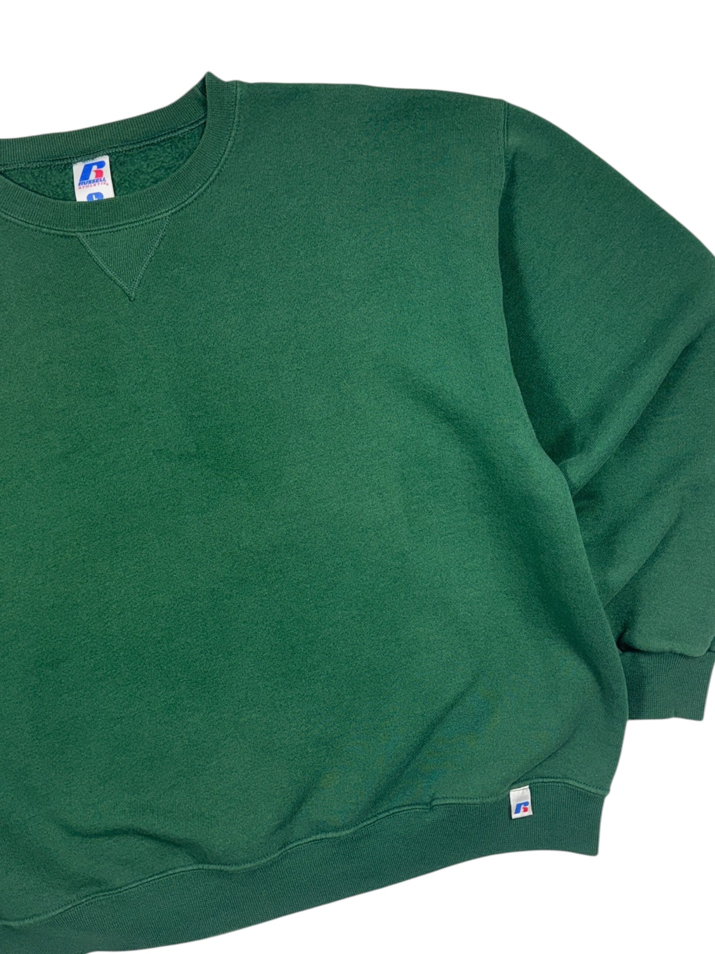 Russell Athletics Forest Green Crewneck - L