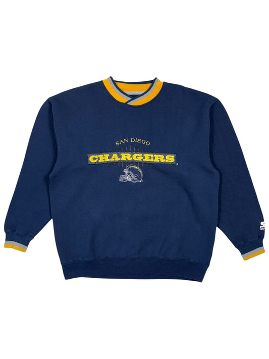 1990s San Diego Chargers Starter Crewneck - L