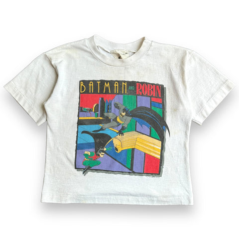 Vintage 1995 Batman & Robin T Shirt Size 5