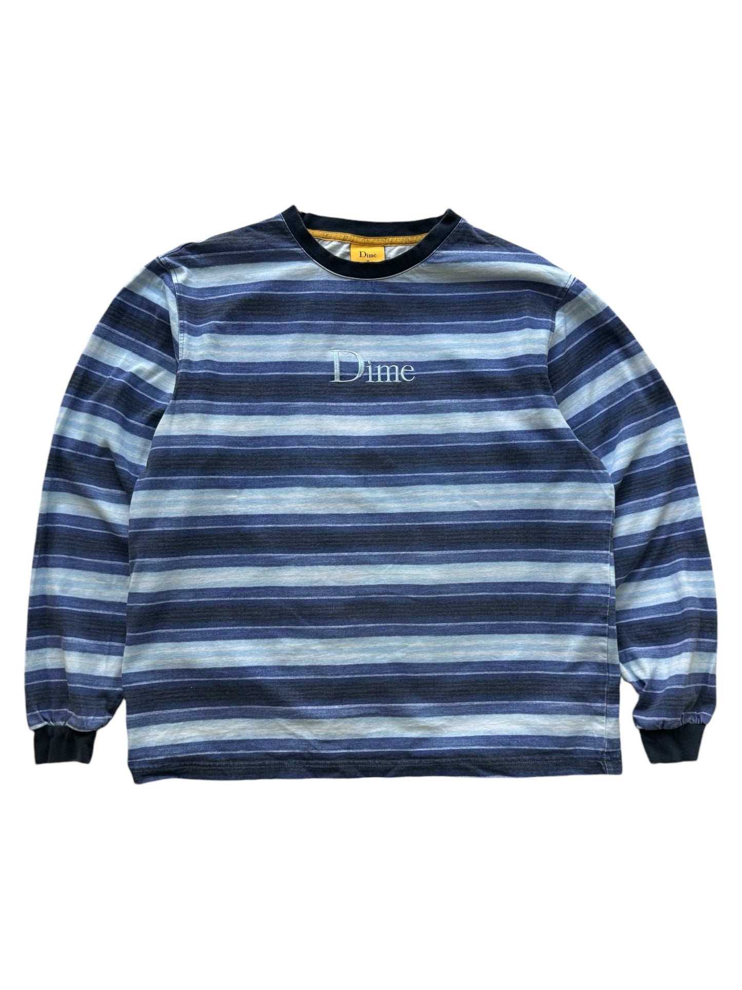 Dime Mtl Blue Striped Long Sleeve Shirt