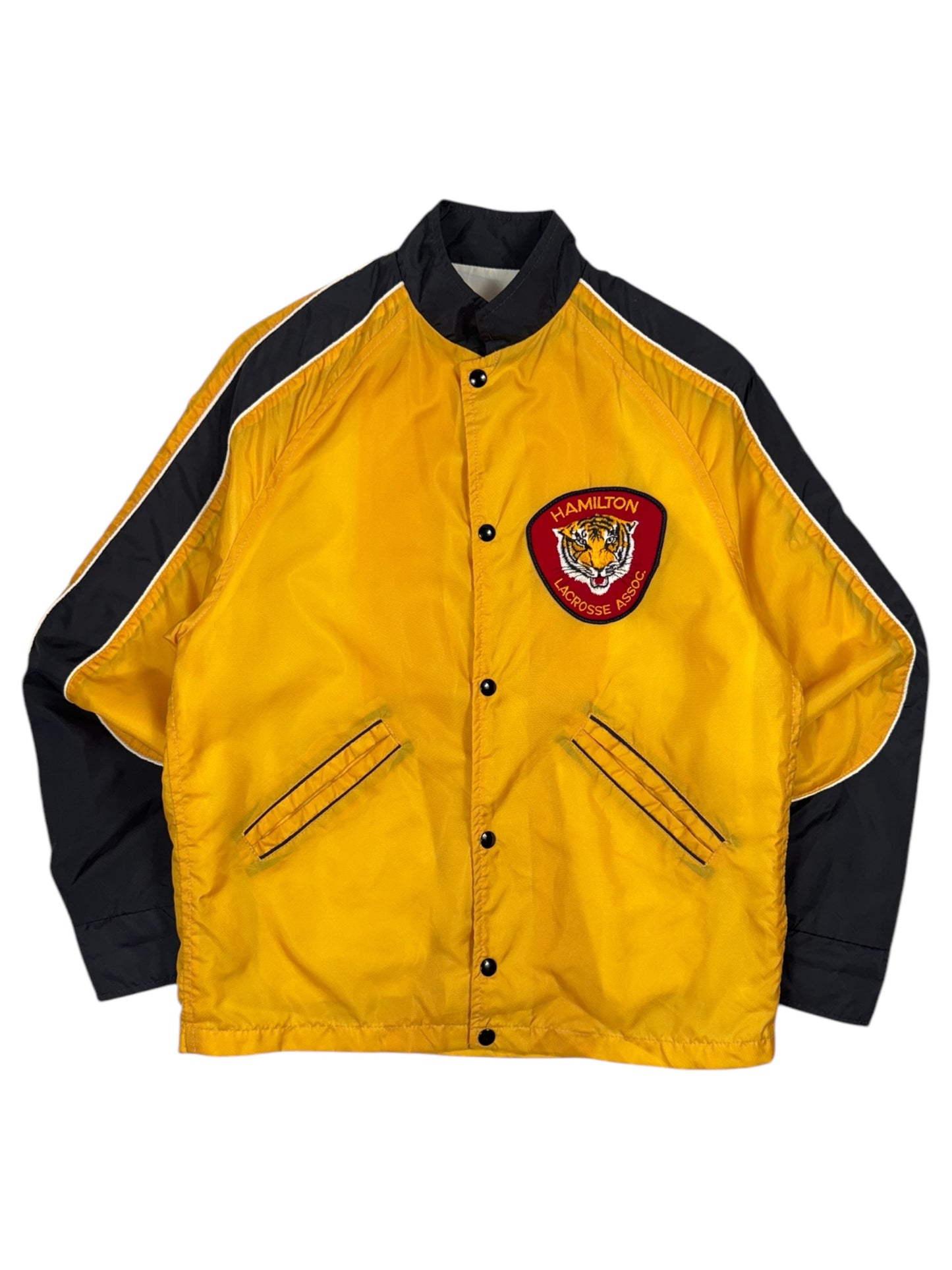 1980s Hamilton Lacrosse Assoc Nylon Jacket - L