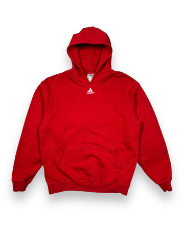 2000s Adidas Middle Logo Hoodie - M
