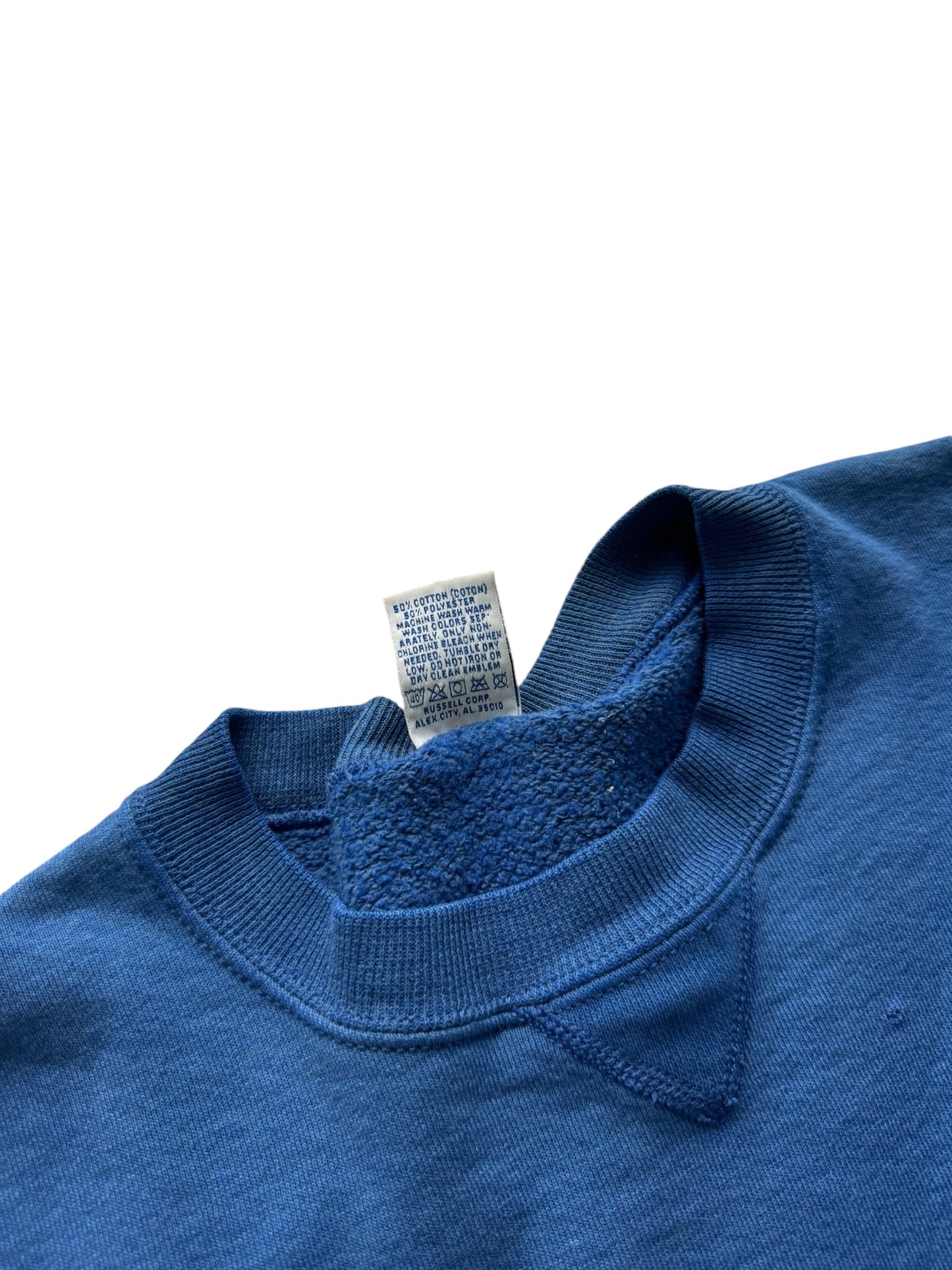 Vintage 1990s Russel Athletic Sport Blue Crewneck